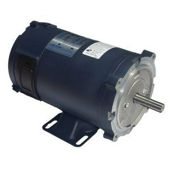 1/3 hp 1800 RPM 56C Frame 12V DC TENV Leeson Electric Motor # 108046