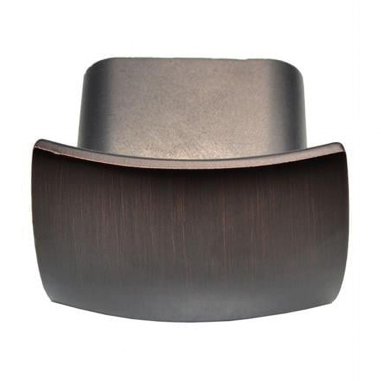 1.3 in. Rhonda Contoured Square Cabinet Knob, Oil Rubbed Bronze - Pack of 5