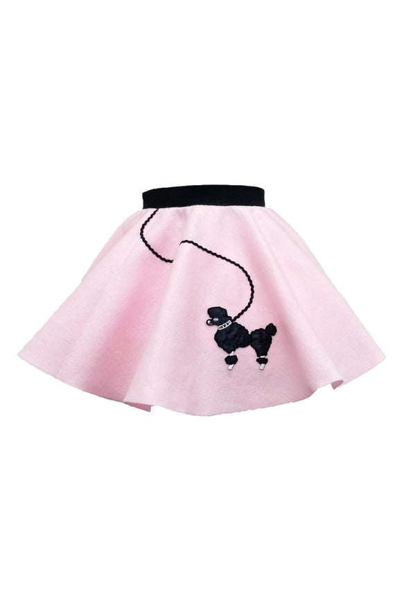 Baby and Toddler Poodle Skirt (Toddler Light Pink)