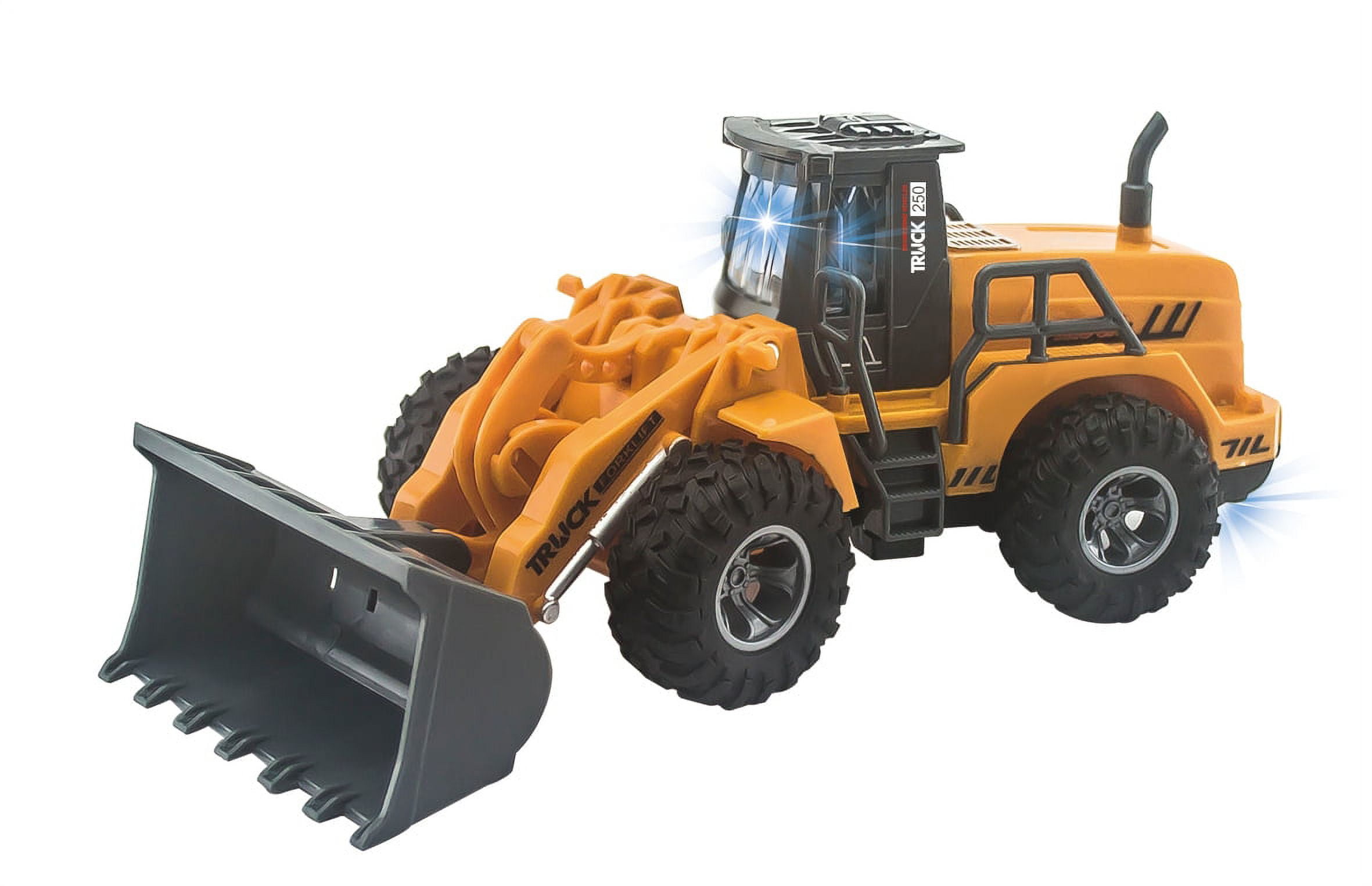 130 Remote Controlled Bulldozer Construction Truck With 5 RC Channels
