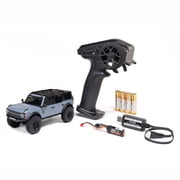 Axial 1/30 SCX30 Ford Bronco 4X4 RTR Brushed Rock Crawler Battery & Charger Included Gray AXI-2048T2
