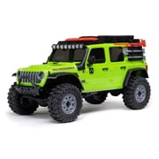 1/30 SCX30 Jeep Wrangler JLU 4X4 RTR Brushed Rock Crawler Battery & Charger Included, Green