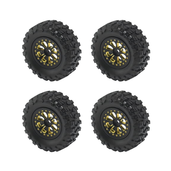 1/30 Scale Remote Control Car Wheel And Tire Set Featuring High pull Foam For SCX30 Off Road Models Better execution