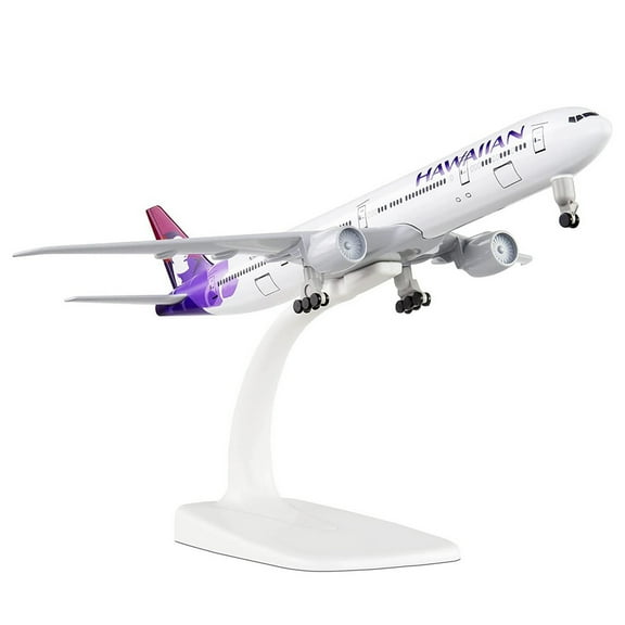 1:300 Alloy Hawaii B777 Airplane Model Aircraft Simulation Aviation Science Exhibition Toy