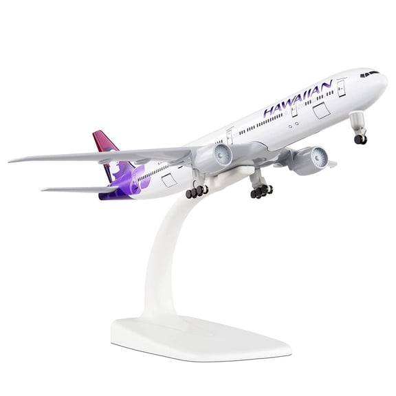 1:300 Alloy Hawaii B777 Airplane Model Aircraft Simulation Aviation Science Exhibition