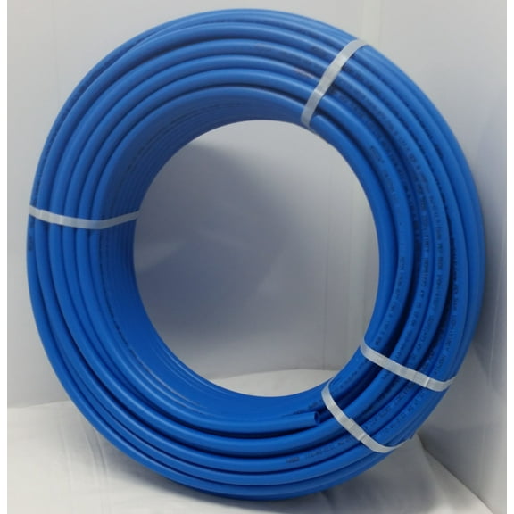 1' - 300' coil - BLUE Certified Non-Barrier PEX Tubing Htg/Plbg/Potable Water
