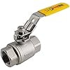 thumbnail image 1 of 1" 316ss 1000PSI 2 PC Full Port Ball Valve, 1 of 2