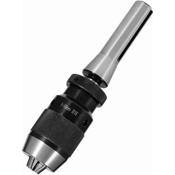 1/32" - 5/8" Keyless Drill Chuck with R8 Shank