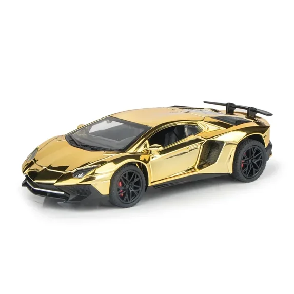 1:32  750 G800 Car Model Toy Sound Light Pull Back Shock Absorption Electroplating Vehicle Models Collection Boys Gifts