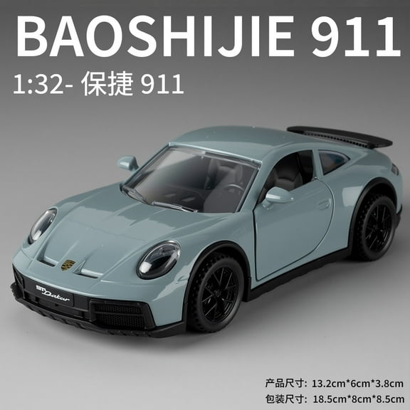 1:32 911 sports car Alloy Car Diecast & Toy Vehicles Metal Toy Car Model Collection Simulation Children Gift