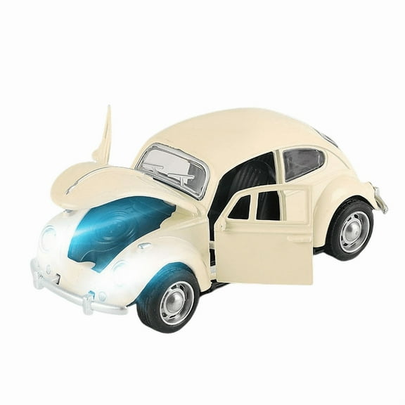 1:32 Alloy Classic Car Model Sound and Light Childrens Toy Car Ornaments Pull-Back Car Model Boy Toy Die-Cast Educational Toy