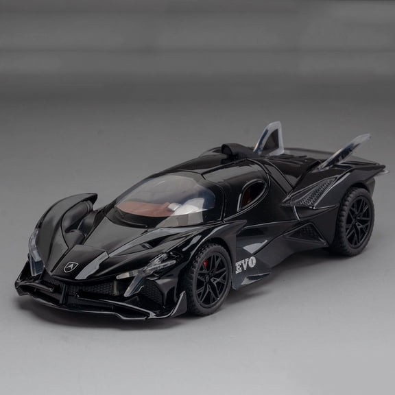 1:32 Apollo IE EVO Racing Car Model Toy Music Light Pull Back Super Car Doors Opened Metal Diecast Vehicle Models for Kids Gift