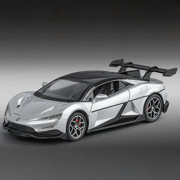 1:32 BYD Look Upat U9 Pure Electric Performance Supercar Alloy Metal Diecast Model Car Sound & Light High Simulation Trendy Toys