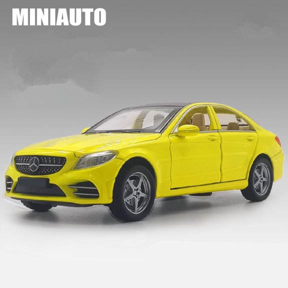 1/32 C260 L C-Class Alloy Car Model Diecasts Metal Vehicles Simulation Toy Car Model Sound and Light Collection Childrens Gifts
