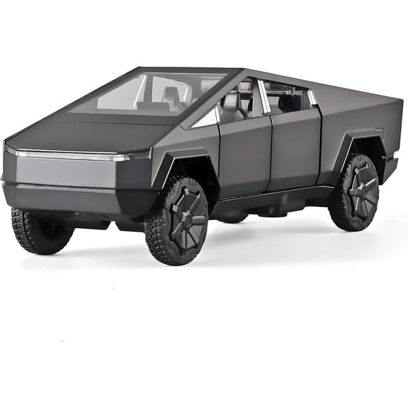 1/32 Diecast Mars Pickup Car ModelZinc Alloy Toy Carwith Sound and LightPull Backfor Kids Age 3 Year and UPGrey