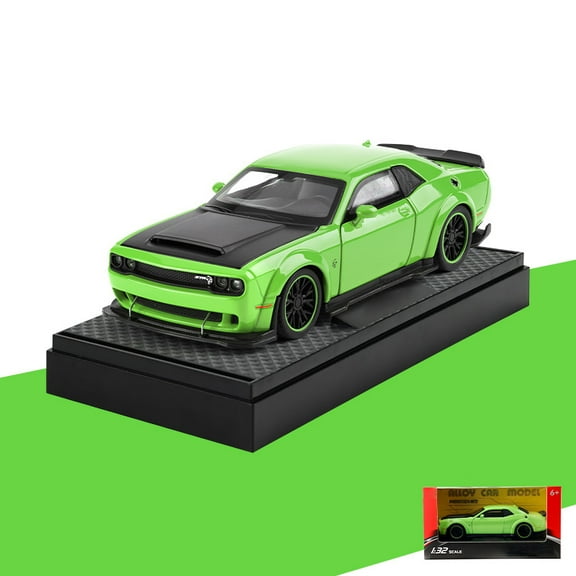 1:32 Dodge Challenger SRT Hellcat Redeye V8 Alloy Metal Diecast Model American Muscle Sports Car Collection Of Hobby Decorations