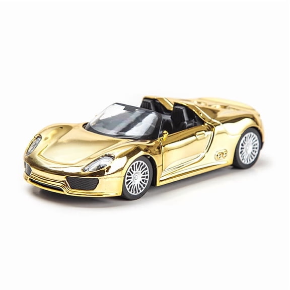 1:32 Electroplated Car Model Super Car Model Children Boy Diecast Toy Vehicle Decoration Die Cast Car Toy Children Gift