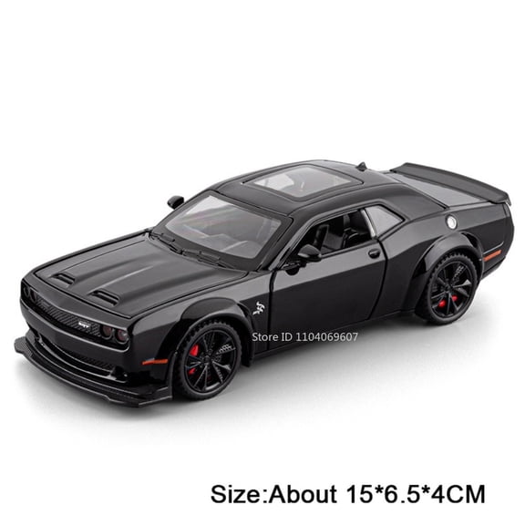 1:32 Hellcat Tomahawk Model Toy Supercars Alloy Diecast Sound Light Doors Opened Pull Back Simulation Sports Car Toys for Kids