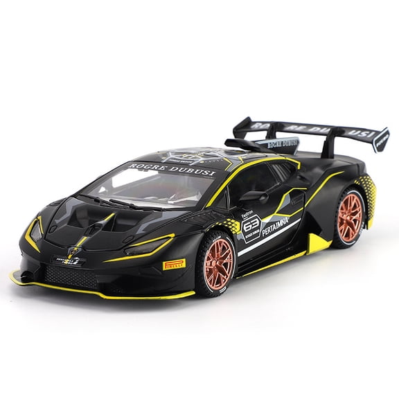 1:32 Lambo HURACAN ST EVO Sports Car Alloy Car Model Diecast Toy Sound Light Vehicles Car Model Model Collection A240