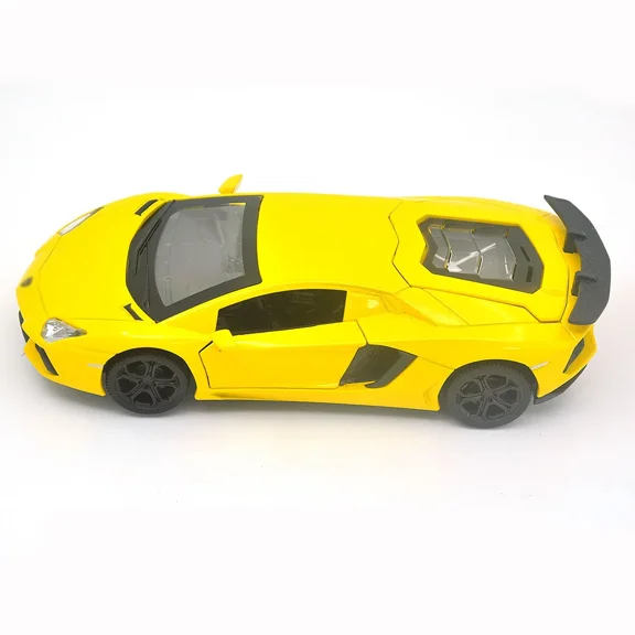 1: 32 Lamborghini LP740 alloy car model, die cast metal toy car simulation series, sound and light children's birthday gift