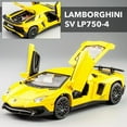thumbnail image 1 of 1:32 Lamborghinis SV LP750-4 Alloy Sports Car Model Diecast & Toy Metal Vehicle Simulation Car Model Collection Children's Gifts, 1 of 10