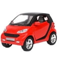 thumbnail image 1 of 1:32 Model Car Metal Diecast Toy Vehicle Kids Sound Light Gift For Smart ForTwo Accessories, 1 of 8