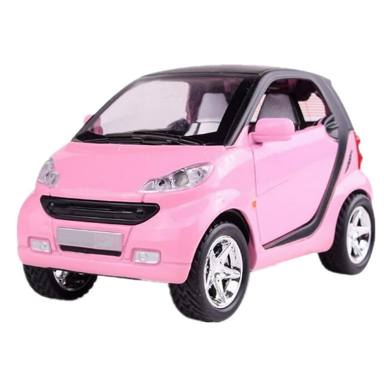 ベンツ smart fortwo 1/24 ミニカー 全5色 ライト点滅 エンジンサウンド 合金モデル 模型 ジオラマ