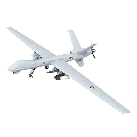 1:32 Paper US MQ-9 Reaper UAV 3D Plane Model Aircraft Model Simulation Aviation Science Exhibition Model (Unassembled Kit )