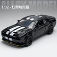 thumbnail image 1 of 1:32  Redeye Hellcat Alloy Musle Car Model Diecast Metal Sports Car Vehicles Model Sound Light Kids Toy Gift, 1 of 10