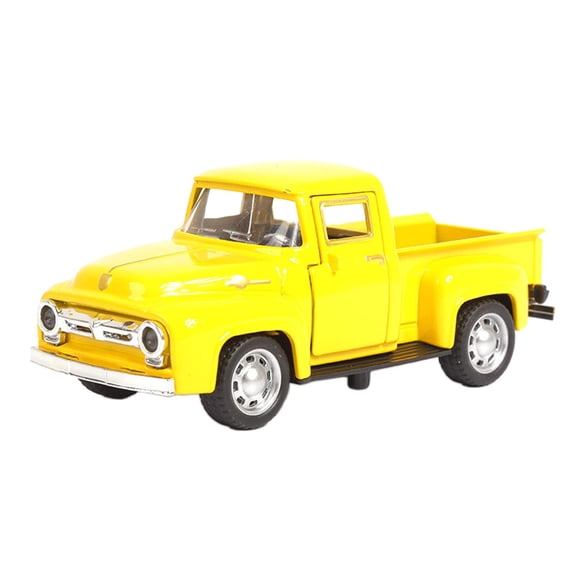 1:32 Scale Classic Pickup Car Alloy Die-Cast Car Model Collection Decoration Ornaments, Vehicle Toys with Pull Back Action and