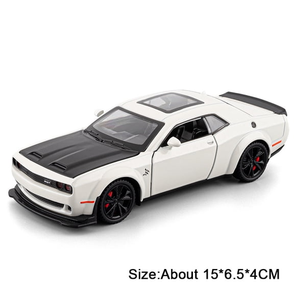 1:32 Scale Hellcat Tomahawk Sports Car Model Toy Metal Body Rubber Tires Supercar Music Light Models for Kids' Edutainment