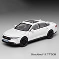 thumbnail image 1 of 1:32 Scale Honda Accord Toy Car Models Alloy Diecast Pull Back Sound Light Doors Opened Decoration Vehicles for Kids Gifts, 1 of 10