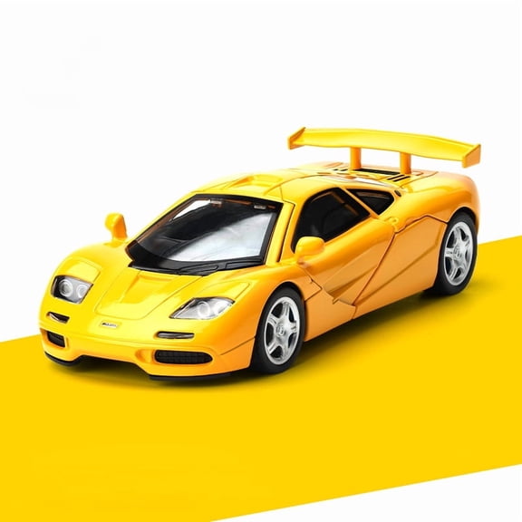 1:32 Scale McLaren F1 XP4 XP5 Diecast Car Model, Alloy Supercar with Sound, Light & Pull Back Function