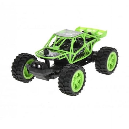 1-32 Scale Open Dune Buggy 15 MPH 2.4 GHz Rechargeable Batteries, Green