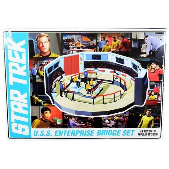 1-32 Scale U.S.S. Enterprise Command Bridge Set Star Trek TV Show Skill 2 Model Kit