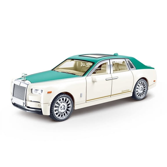 1:32 Simulation Rolls-Royce Phantom Model Car Model Ornaments Luxury Plastic Car Sedan Children's Toy Car Boy Collection