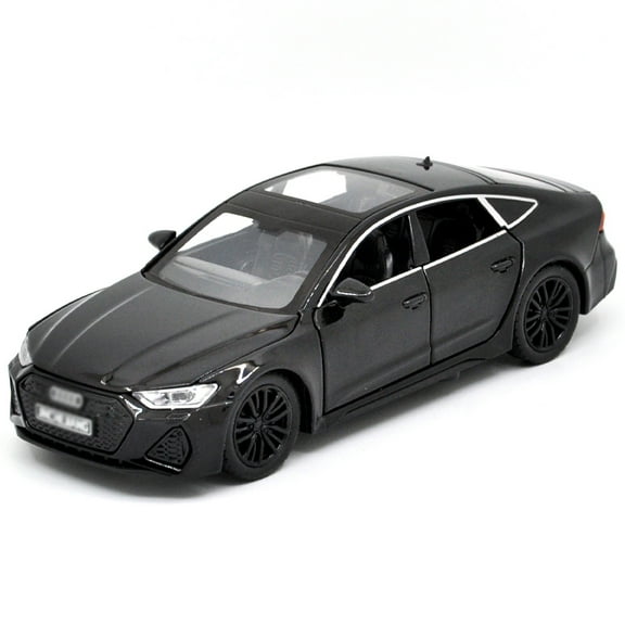 1: 32 Suitable for Audi RS7 Model Toy Car Alloy Die Casting 6 Doors with Rear Pulling Rubber Tire Decoration Car Toy Gift