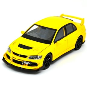 1: 32 Suitable for Mitsubishi EVO 9 Alloy Racing Model Die Casting Metal Toy Car High Simulation Sound and Light Children's Toy Gift Series