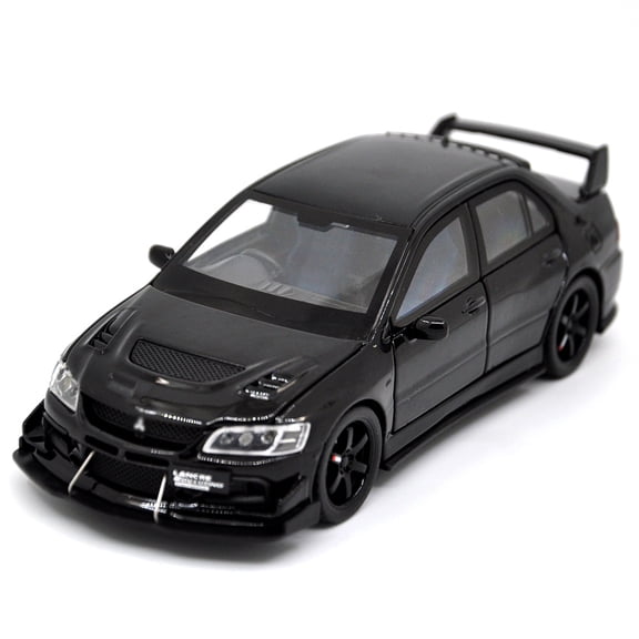 1: 32 Suitable for Mitsubishi EVO 9 Alloy Racing Model Die Casting Metal Toy Car High Simulation Sound and Light Children's Toy Gift Series