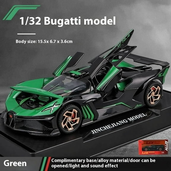 1:32 Super Sports Car Diecast Model Car Alloy Metal Classic Collections Hobby Display Ornaments Trendy Toy Friend