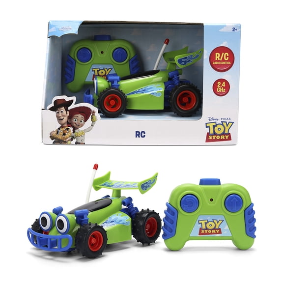Jada Toys 1:32 RC Toy Story RC Buggy  Simple Function Remote Control Car for Kids with 5.5" Body and Movie-Inspired Design  No Figure Included