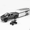 thumbnail image 1 of 1:32 Cybertruck Pickup Truck Motorhome Toy Cars, Diecast Pull Back Model Cars, Collection Vehicles, Kids Toy for Aged 3 and up, Gift Gray, 1 of 6