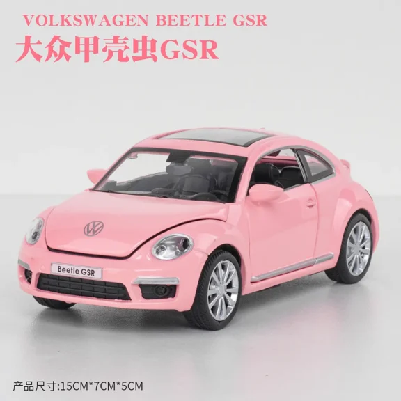 1:32 Volkswagen Beetle Car Model Collection Alloy Diecast Car Toys For Children Boy Toy Gifts Diecasts & Toy Vehicles
