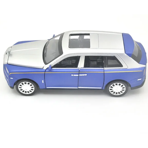 1/32 suitable for Rolls Royce Cullinan alloy luxury die-casting metal toy car model series sound and light children's toy gifts