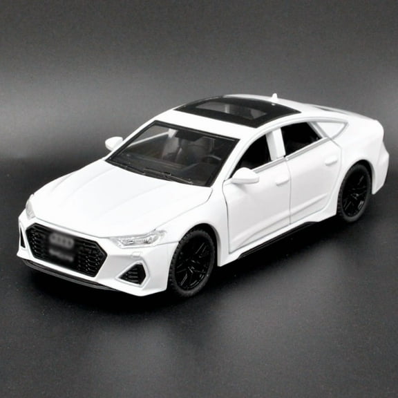 1:32Suitable for Audi RS7 Sportback Model Toy Car Alloy Die Casting 6-Door with Rear Pulling Rubber Tire Decoration Car Toy Gift