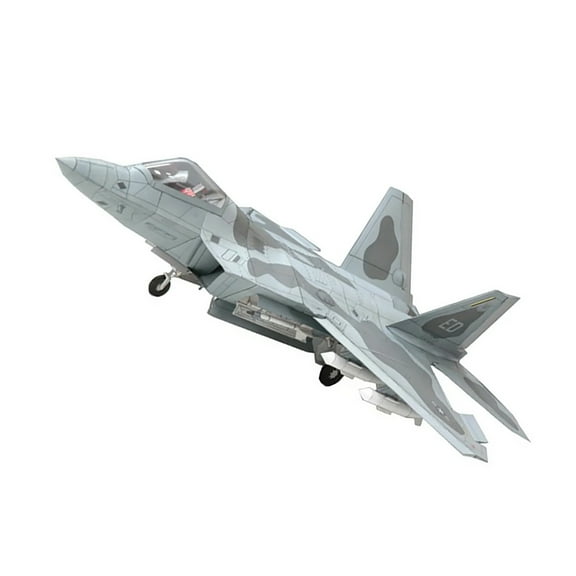 1:33 Scale F22 Fighter Paper Model Kit DIY Collectible Toy for Aviation Enthusiasts and Home Decoration Gifts