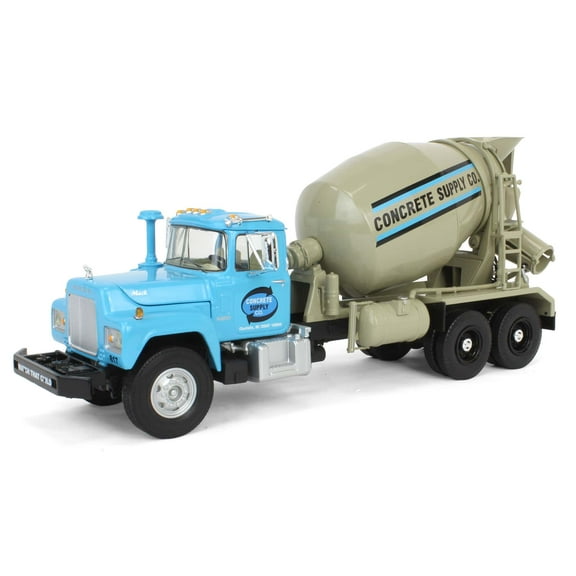1/34 Mack R-Model Concrete Mixer Truck, Concrete Supply by First Gear 19-2622