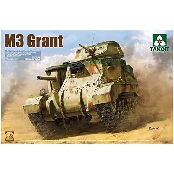 1/35 2086 British Medium Tank M3 Grant