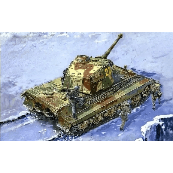 1/35 6254 Sd.Kfz.182 King Tiger Henschel Turret Battle of the Bulge