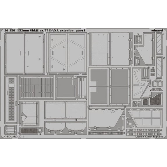 1/35 Armor- 152mm ShkH vz 77 Dana Exterior for HBO